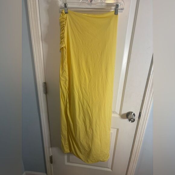 Maygel Coronel Crisol Maxi Skirt in Mimosa one size NWOT - Picture 5 of 7